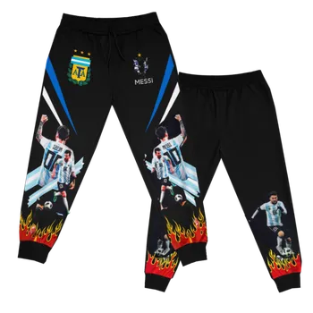 Numberoplus Dětské fotbalové platené tepláky Argentina - Lionel Messi 10 Velikost: 10-let (vel.134)