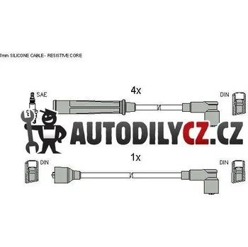 Zapalovací kabel Sada zapalovacích kabelů STARTLINE, ZK 3194