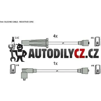 Zapalovací kabel Sada zapalovacích kabelů STARTLINE