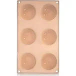 Silikonová forma na pečení polokoule 28 × 16,5 cm, béžová