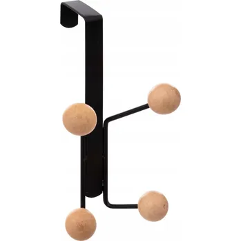 Věšák 5five Simply Smart kovový Šatní ramínko , černý