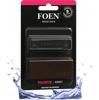 Vůně do auta FOEN WOOD STICK SQUEEZE dřevěná vůně do auta do mřížky ventilace