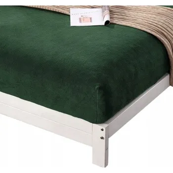 Prostěradlo Prostěradlo s gumou "MEDVÍDEK" 180x200+28 lahvově zeleň