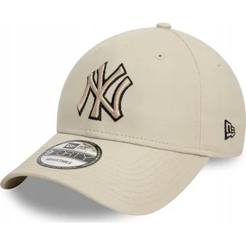 Pokrývka hlavy New Era kšiltovka béžová, univerzální velikost