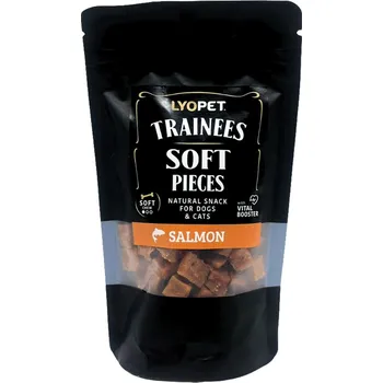 Pamlsek pro psa Lyopet Trainees Měkké tréninkové pamlsky Losos 100 g