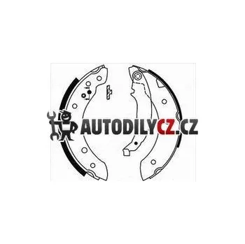 Brzdová čelist Brzdové čelisti STARTLINE - sada