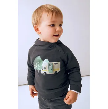 Kojenecké oblečení Kojenecká mikina Mayoral 2416.3C.Baby.9BYA černá 99X, vel. 86