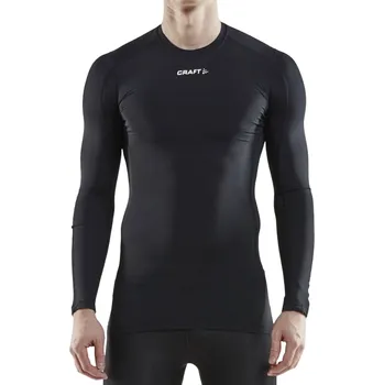 Triko s dlouhým rukávem Craft PRO CONTROL COMPRESSION LONG SLEEVE UNISEX 1906856-999000 Velikost L