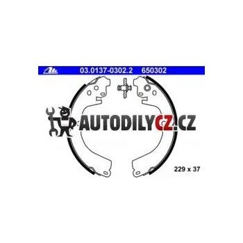 Brzdová čelist Sada brzdových čelistí ATE