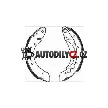 Brzdová čelist Brzdové čelisti STARTLINE - sada, BC 07730