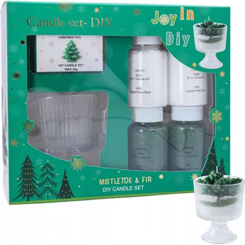 Výroba svíčky SADA PRO VÝROBU SVÍČEK jako dárek DIY vosk sypaný granulát vonných látek