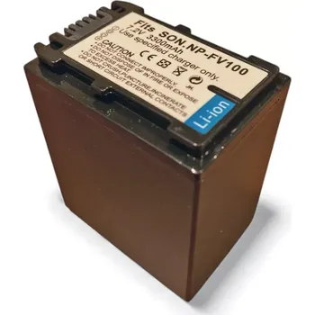 TRX baterie NP-FV100 - Li-Ion 3300mAh - DECODED - neoriginální (Sony NP-FV50, NP-FV70 DECODED - kompatibilní náhradní baterie)