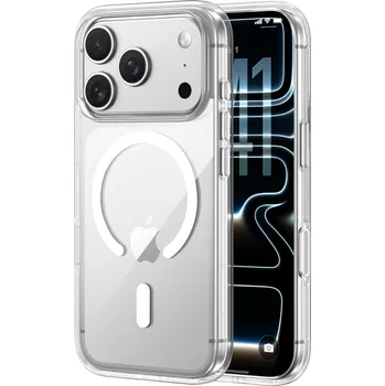 Pouzdro na mobilní telefon MagSafe průhledný kryt z tvrdého silikonu pro iPhone 17 Pro/17 Pro Max Typ: iPhone 17 Pro