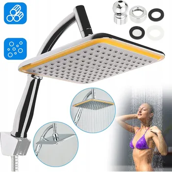 Sprchová hlavice Čtvercová dešťová sprchová hlavice, obdélníková sprchová růžice