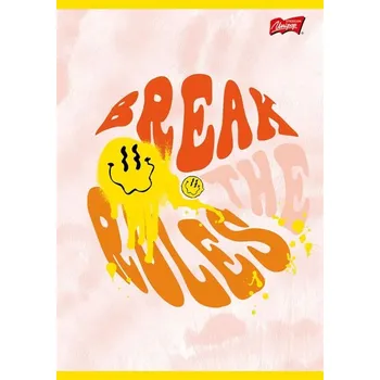 Sešit Sešit A5 s linkovaným papírem, 32 listů - KEEP SMILING UNIPAP