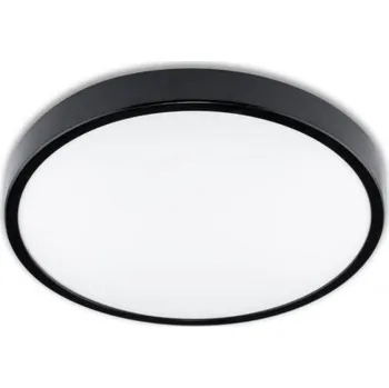 Stropní Svítidlo kulatý Kobi 30 x 8 cm černý