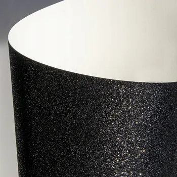 Barevný papír Brokátový karton A4 černý 5 listů