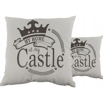 Polštář Dekorační Polštář My home is My Castle