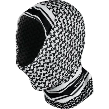 Šátek CONDOR OUTDOOR Šátek MULTI-WRAP multifunkční SHEMAGH ČERNO-BÍLÝ