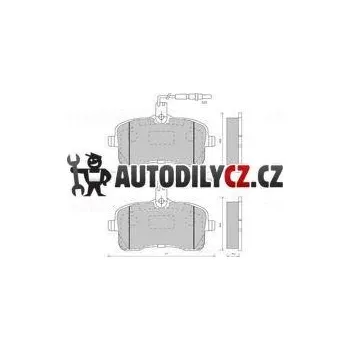 Brzdová destička Brzdové destičky, sada - STARTLINE