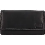 Dámská kožená peněženka SendiDesign Dinta - černá