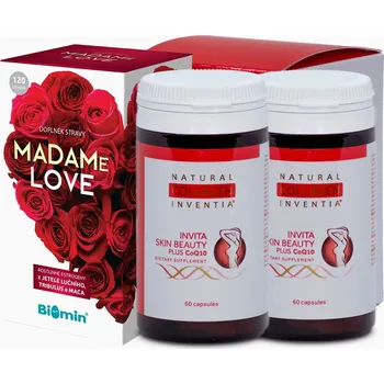 Kosmetická sada LOVE Set s omlazujícím živým kolagenem - přírodní péče o Zdraví, Krásu a Vitalitu - Inventia