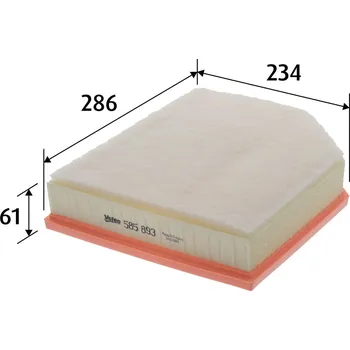 Vzduchový filtr Vzduchový filtr VALEO 585893