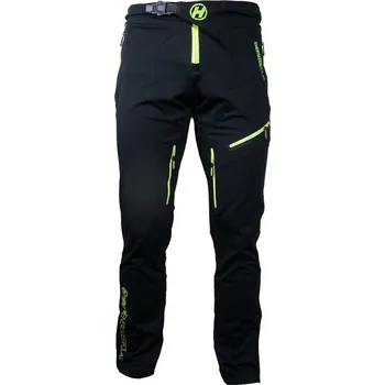 Cyklistické kalhoty HAVEN Cyklistické kalhoty dlouhé bez laclu - ENERGIZER POLAR - černá/zelená L