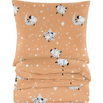 Povlečení Sada povlečení bavlněné 160x200 ovečka, souprava do ložnice na postel