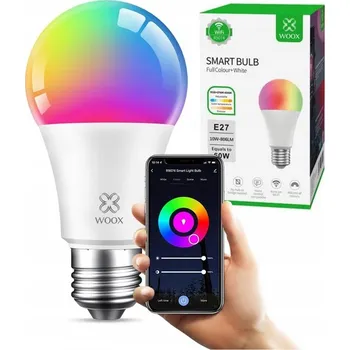 Žárovka Smart LED žárovka Woox R9074 / 10 W / E27 / RGB