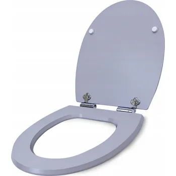 WC sedátko WC sedátko s pomalým sklápěním, antibakteriální, MDF