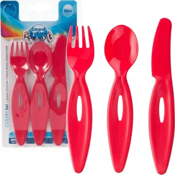 Příbor Dětské plast příbory Canpol