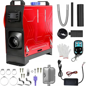 Ventilátor topení a klimatizace Nezávislé Topení 8KW 12-24V 220V Nízká Spotřeba Paliva S Dálkovým Ovládáním