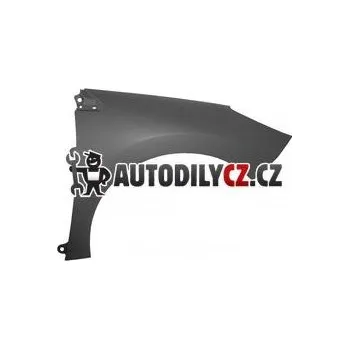 Blatník karosérie P přední blatník - plast TOP QUALITY, PP PE-308-07-1150R