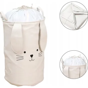 Úložný box KOŠÍK NA HRAČKY A PRÁDLO, organizér, taška, UZAVŘENÝ PREMIUM, velký