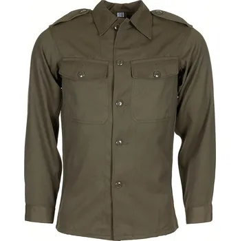 Ochranné vybavení na lov a střelbu Armáda Rakouská Košile režná RAKOUSKÁ typ 75 ZELENÁ velikost: 112-116