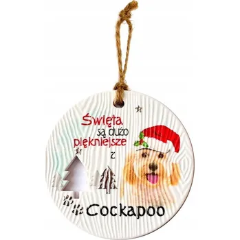 Přívěsek Keramická závěska CEZ-010 BN (Kokršpaněl)