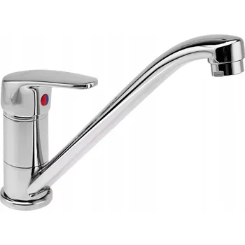 Vodovodní baterie Stojánková kuchyňská baterie Ferro Smile stříbrná