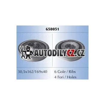 Kliková hřídel Řemenice klikové hřídele STARTLINE, RS 658051