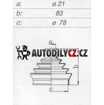Manžeta ke kolu GOMET, (sada)