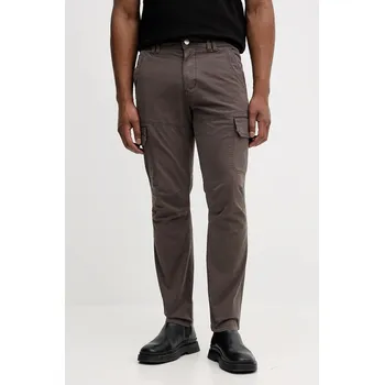 Pánské kalhoty Kalhoty Aeronautica Militare pánské, šedá barva, PA1633UCT03399 90X, vel. 54