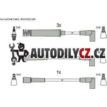 Zapalovací kabel Sada zapalovacích kabelů STARTLINE