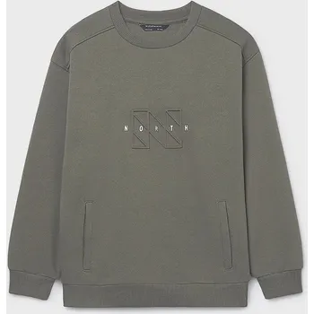 Chlapecké oblečení Dětská mikina Mayoral 7405.7D.Junior.9BYA zelená 91X, vel. 166