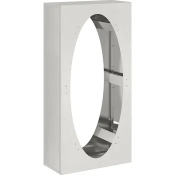 Stojan na dřevo VidaXL kovový