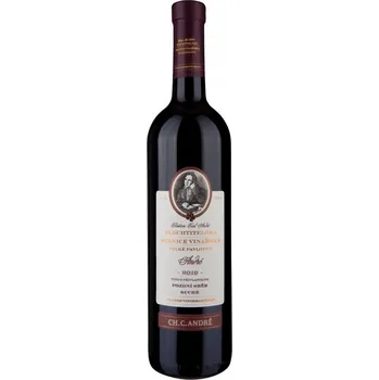 Víno Šlechtitelská stanice vinařská Velké Pavlovice André 2022 pozdní sběr suché 0,75 l