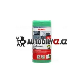 SONAX Čistící ubrousky na interiér - box,25 ks
