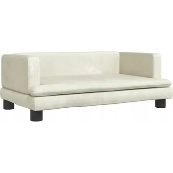 Pelíšek pro psa VidaXL pelíšek pro psy bílý 45 cm x 80 cm