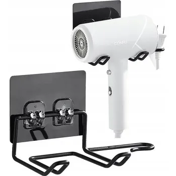 Věšák Samolepicí držák na fén – silný věšák, háček do koupelny