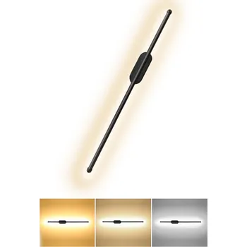 Nástěnné svítidlo LED SVÍTIDLO NA ZEĎ 60 CM DO LOŽNICE OBÝVACÍHO POKOJE PŘEDSÍNĚ 3 BARVY SVĚTLA