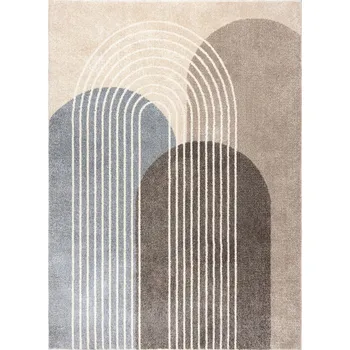 Koberec Dywany Łuszczów Kusový koberec Fusion 0810 beige/brown Rozměry koberců: 140x190